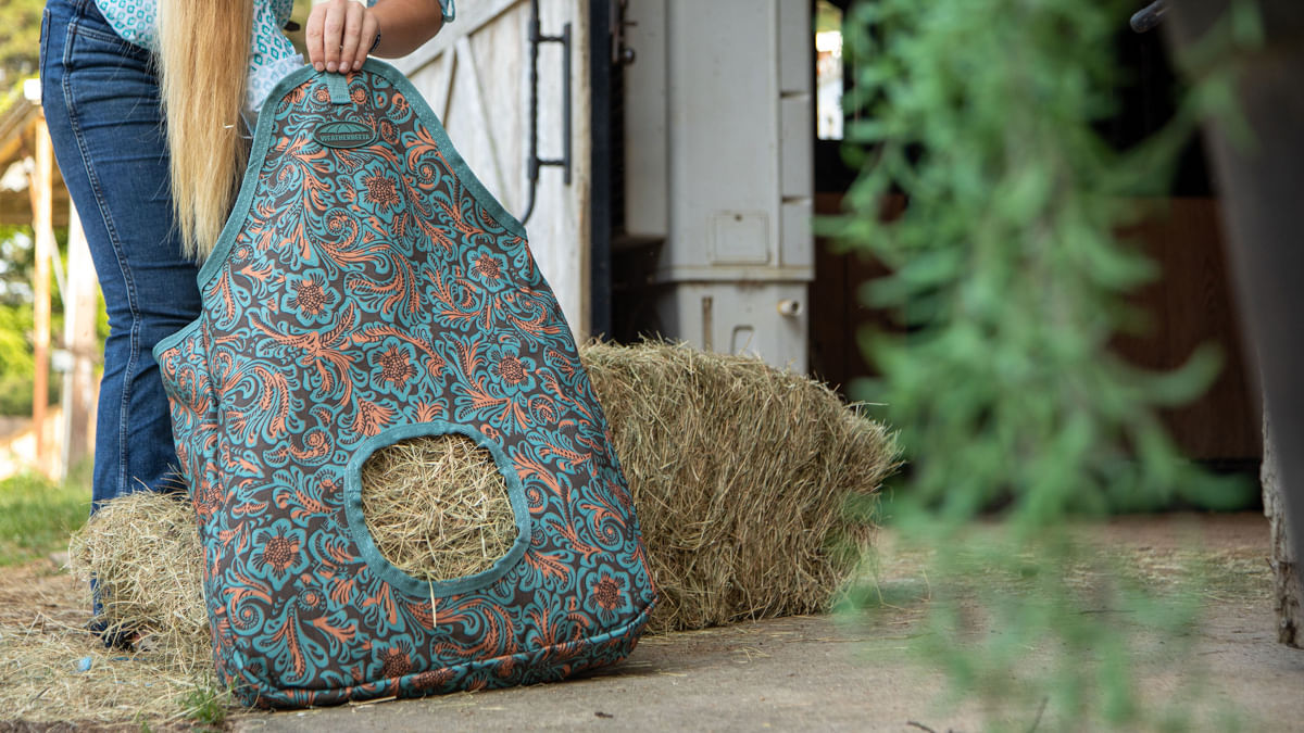 strong and durable hay bag for horses