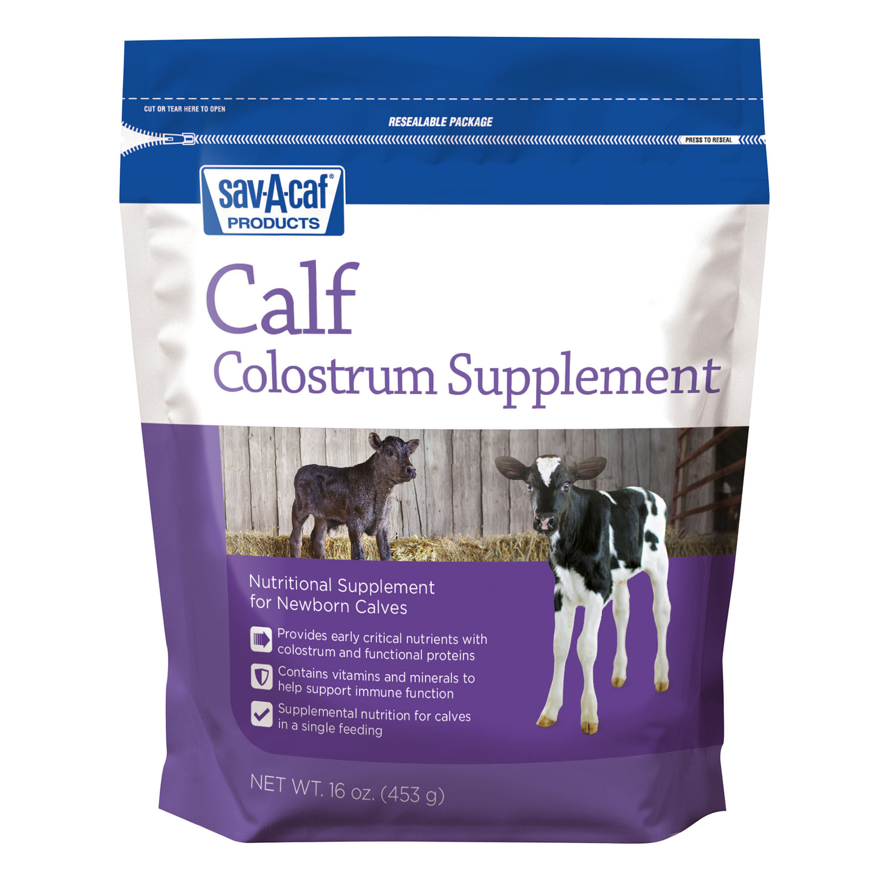 Sav-A-Caf Colostrum Supplement 16oz - Picture 1 of 1